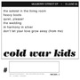 Cold War Kids album Mulberry Street EP