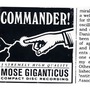 Mose Giganticus album Commander!