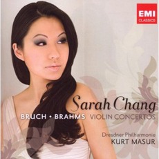 Bruch, Brahms: VIolin Concertos mp3 Album by Sarah Chang & Dresden Philharmonic Orchestra, Kurt Masur