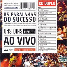 Uns Dias Ao Vivo mp3 Live by Os Paralamas Do Sucesso