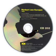 Herbert von Karajan: Complete Recordings on Deutsche Grammophon, CD202 mp3 Artist Compilation by Johannes Brahms