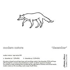 Tape Series 003: December mp3 Album by Modern Nature
