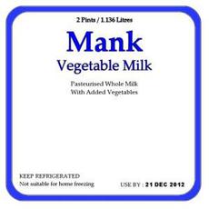 Vegetable Milk mp3 Album by Mank