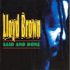 Said and Done mp3 Album by Lloyd Brown