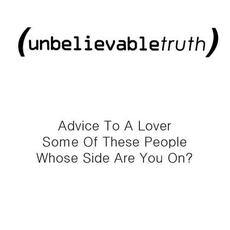 Advice to a Lover mp3 Single by Unbelievable Truth