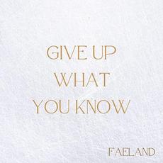 Give Up What You Know mp3 Single by Faeland