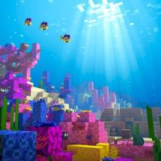 Minecraft Soothing Scenes: Relaxing Aquarium mp3 Soundtrack by Samuel Åberg