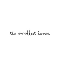 The Smallest Bones Music Discography
