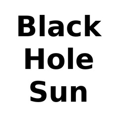 Black Hole Sun Music Discography