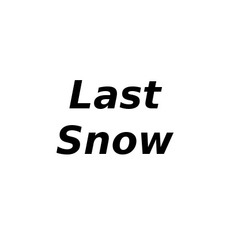 Last Snow Music Discography