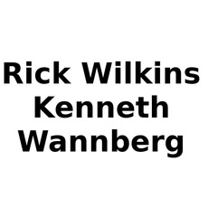Rick Wilkins & Kenneth Wannberg Music Discography