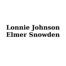 Lonnie Johnson with Elmer Snowden Music Discography